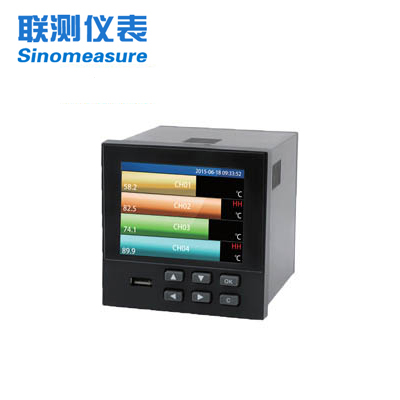 聯(lián)測LR-R9600無紙記錄儀   溫度/流量/壓力記錄儀